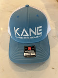Embroidered Logo Hat – Ocean Blue/White