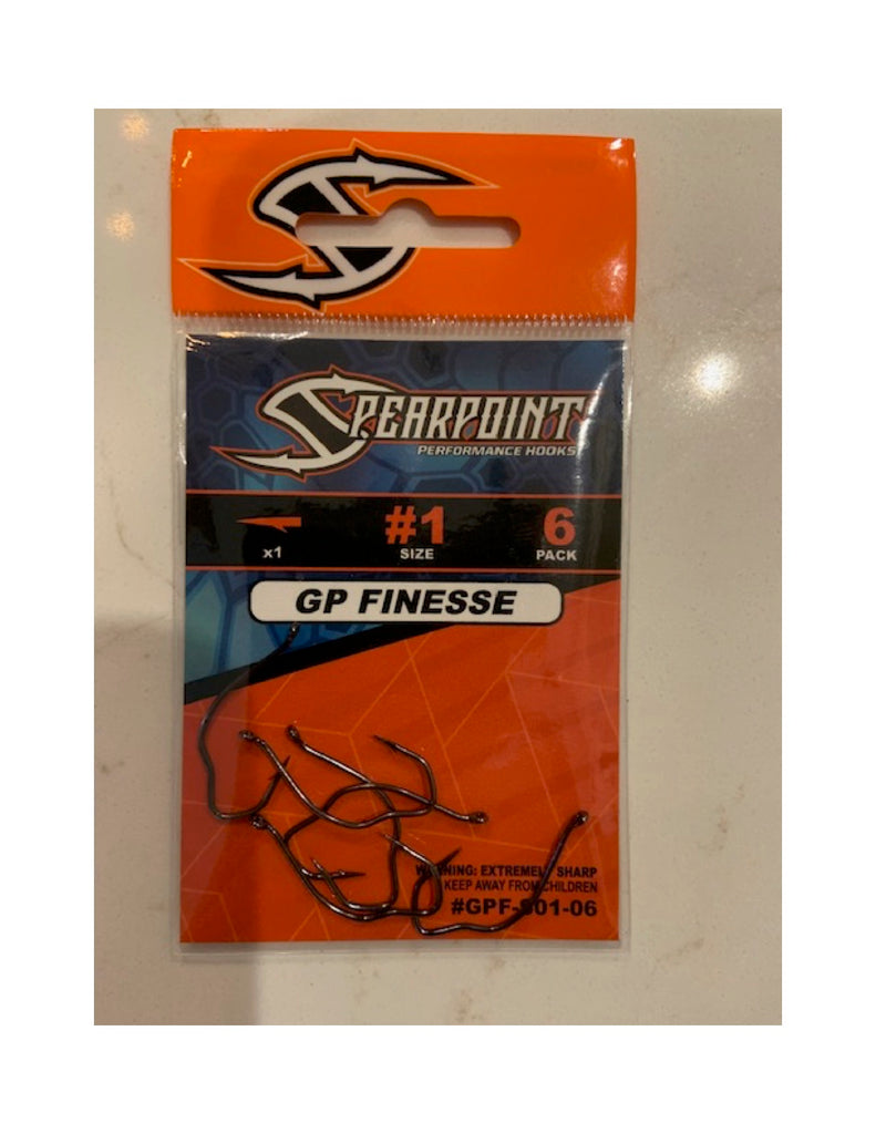 Spearpoint Performance Hooks Finesse- Choose your Size