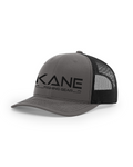 Embroidered Hat – Charcoal/Black